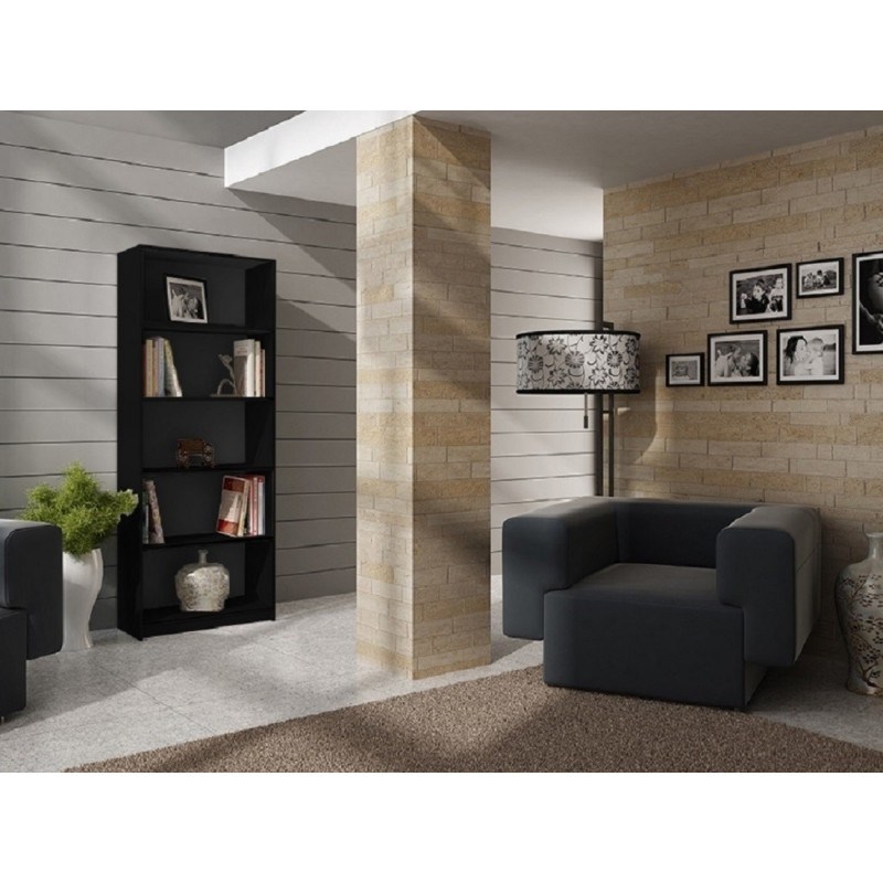 Topeshop R60 CZERŃ office bookcase Topeshop R60 CZERŃ office bookcase