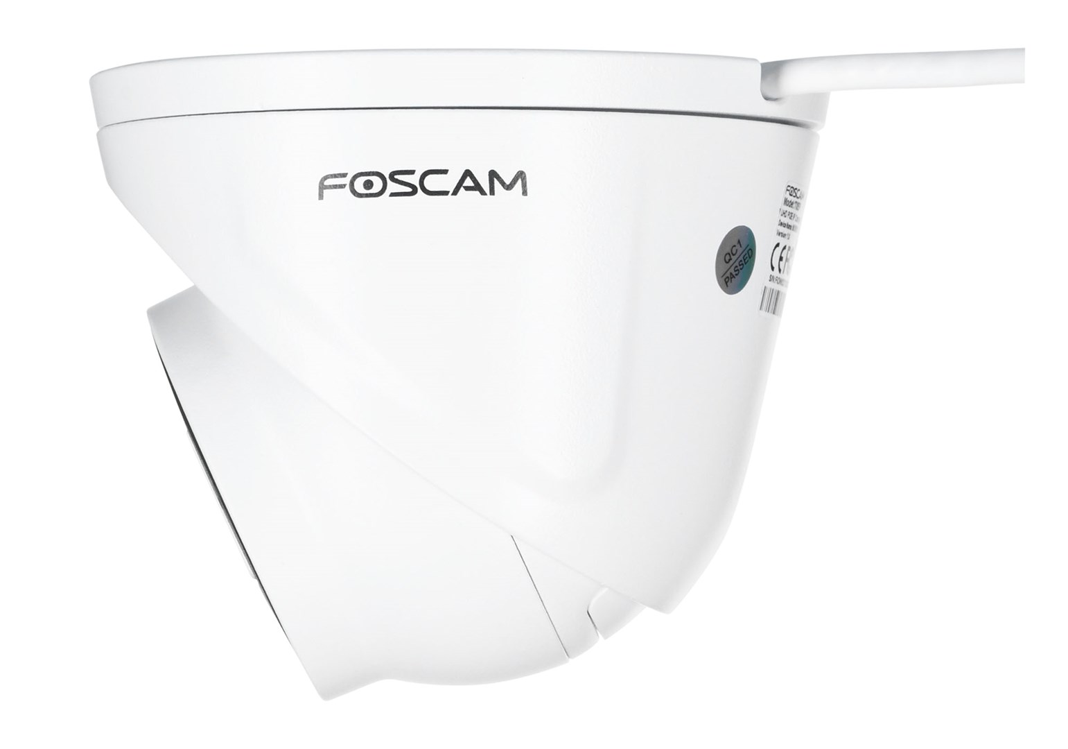 FOSCAM T8EP 8MP POE IP Camera White FOSCAM T8EP 8MP POE IP Camera White