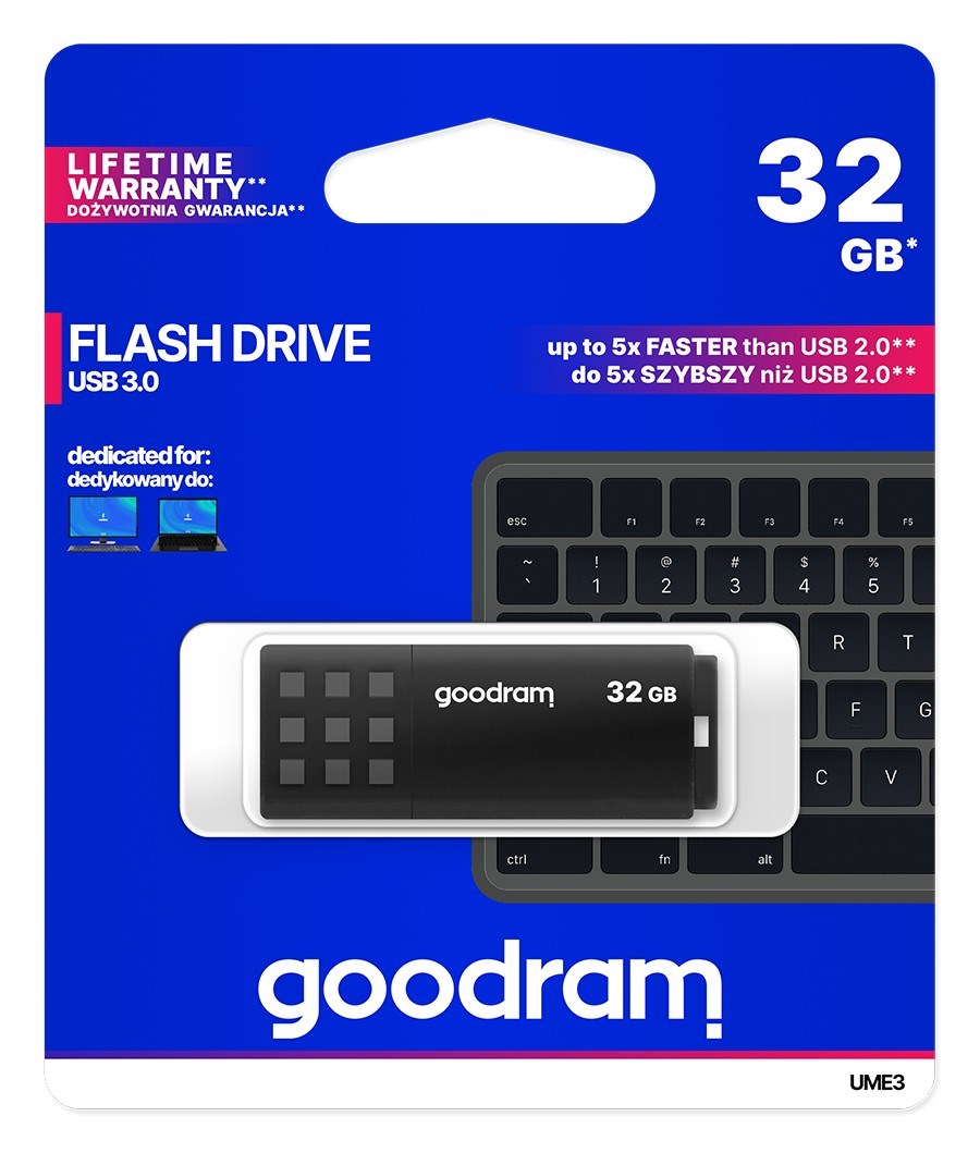 Goodram FlashDrive USB 32 GB USB 3.0 Goodram FlashDrive USB 32 GB USB 3.0