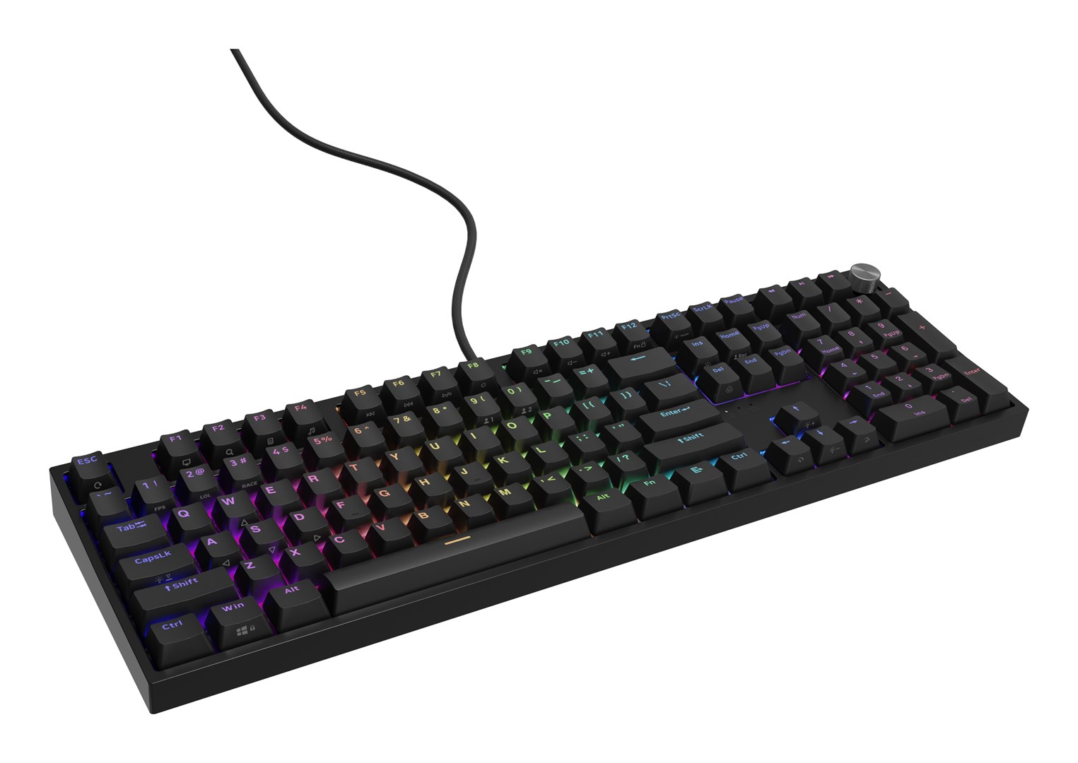 GENESIS THOR 404 keyboard Universal USB QWERTY English Black GENESIS THOR 404 keyboard Universal USB QWERTY English Black
