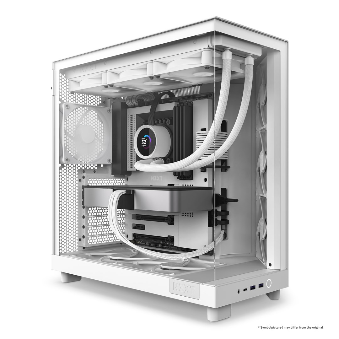 NZXT H6 Flow Midi Tower White NZXT H6 Flow Midi Tower White