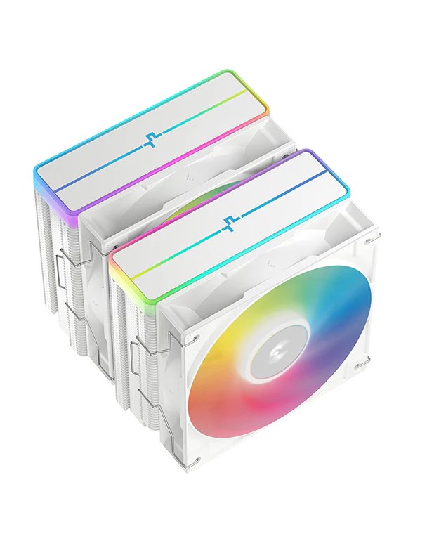 DeepCool AG620 WH ARGB V2 Chipset, Motherboard Air cooler 12 cm White 1 pc(s) DeepCool AG620 WH ARGB V2 Chipset, Motherboard Air cooler 12 cm White 1 pc(s)