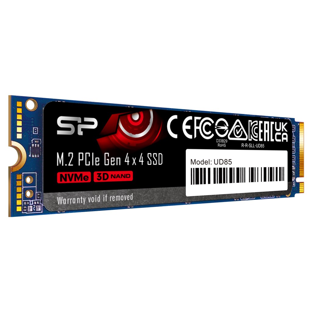Silicon Power UD85 M.2 2 TB PCI Express 4.0 3D NAND NVMe Silicon Power UD85 M.2 2 TB PCI Express 4.0 3D NAND NVMe