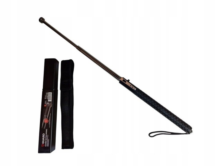 GUARD Spring 26" telescopic baton, 29 cm / 66 cm with cover (YC-10527) GUARD Spring 26" telescopic baton, 29 cm / 66 cm with cover (YC-10527)