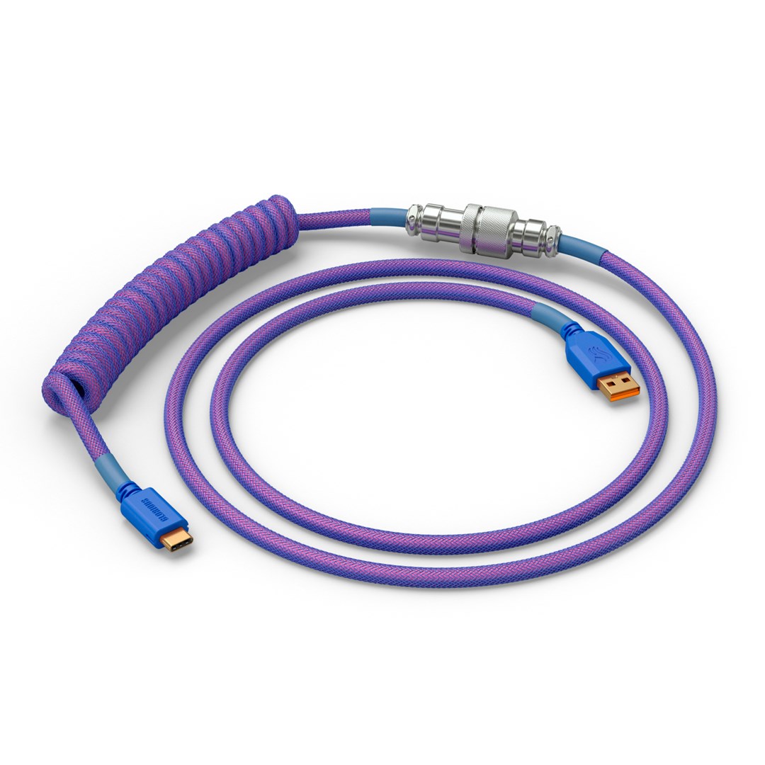 Glorious Gaming Glorious GMMK Coiled Cable Nebula Glorious Gaming Glorious GMMK Coiled Cable Nebula
