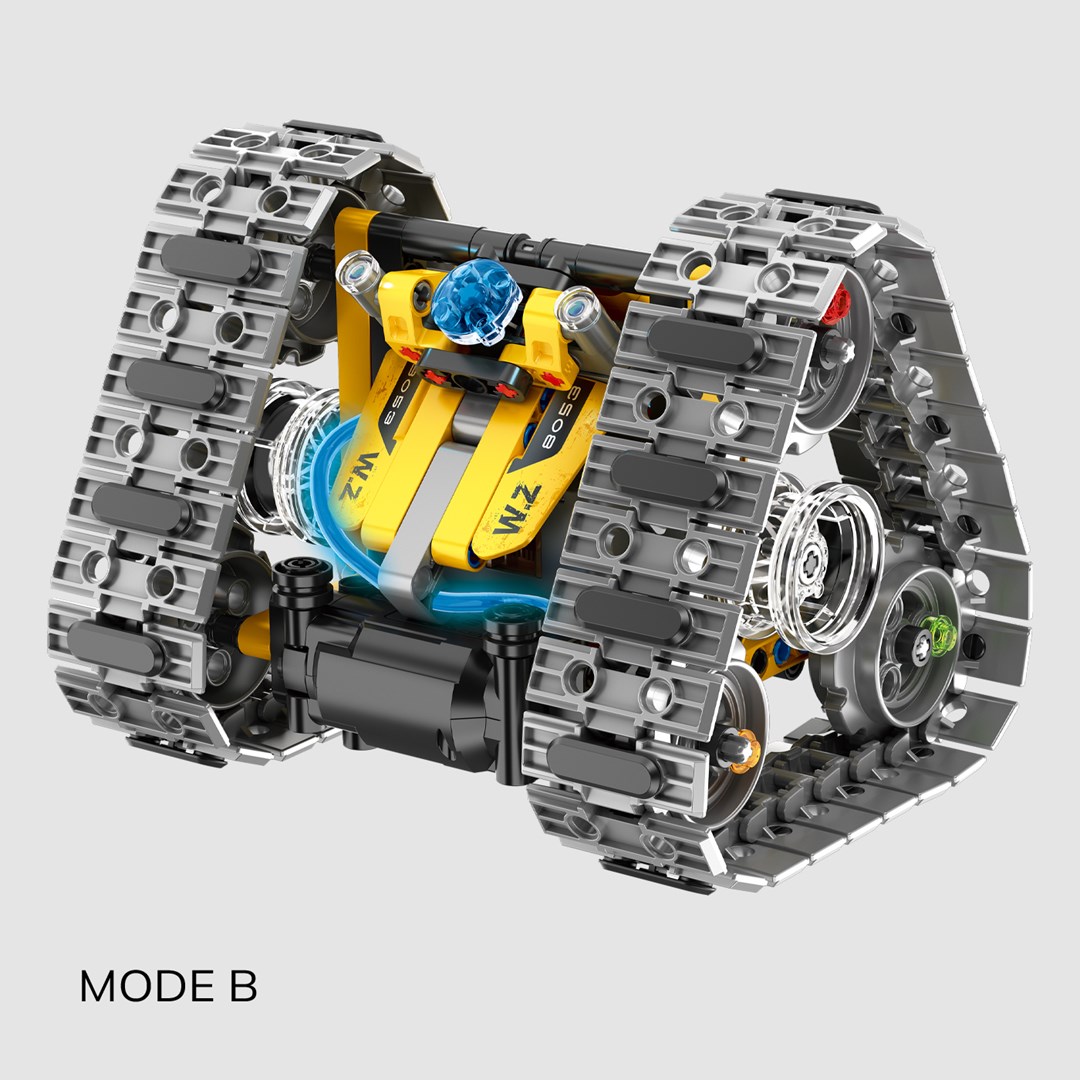 iM.Master RC Robot yellow 4-in-1 building blocks, 560 pieces iM.Master RC Robot yellow 4-in-1 building blocks, 560 pieces