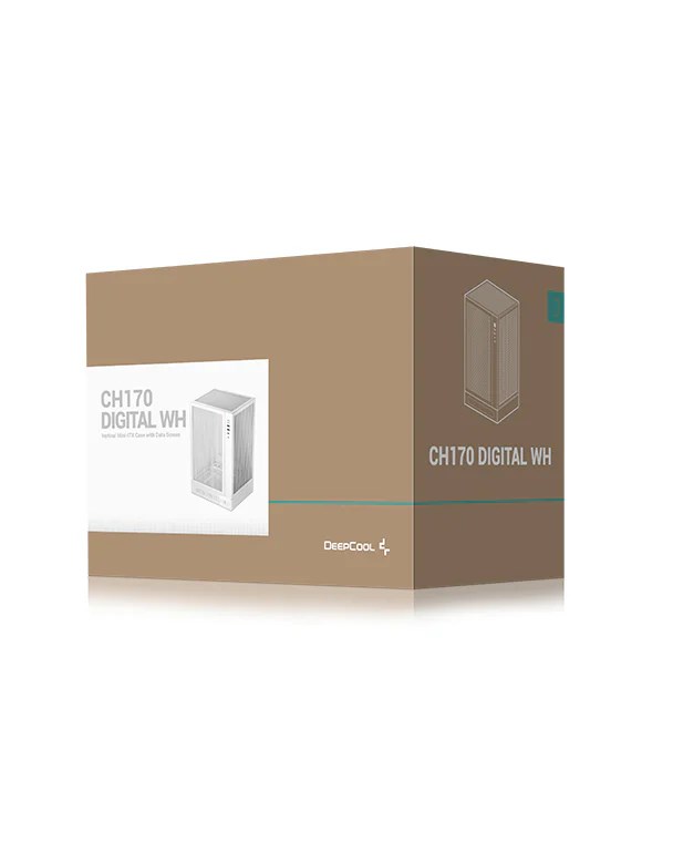 DeepCool R-CH170-WHNPI0D-G-1 computer case Tower White DeepCool R-CH170-WHNPI0D-G-1 computer case Tower White