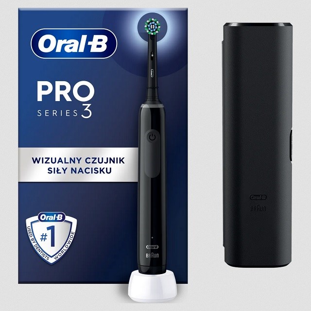 Oral-B Pro 3 3500 BLACK EDITION + ETUI Oral-B Pro 3 3500 BLACK EDITION + ETUI