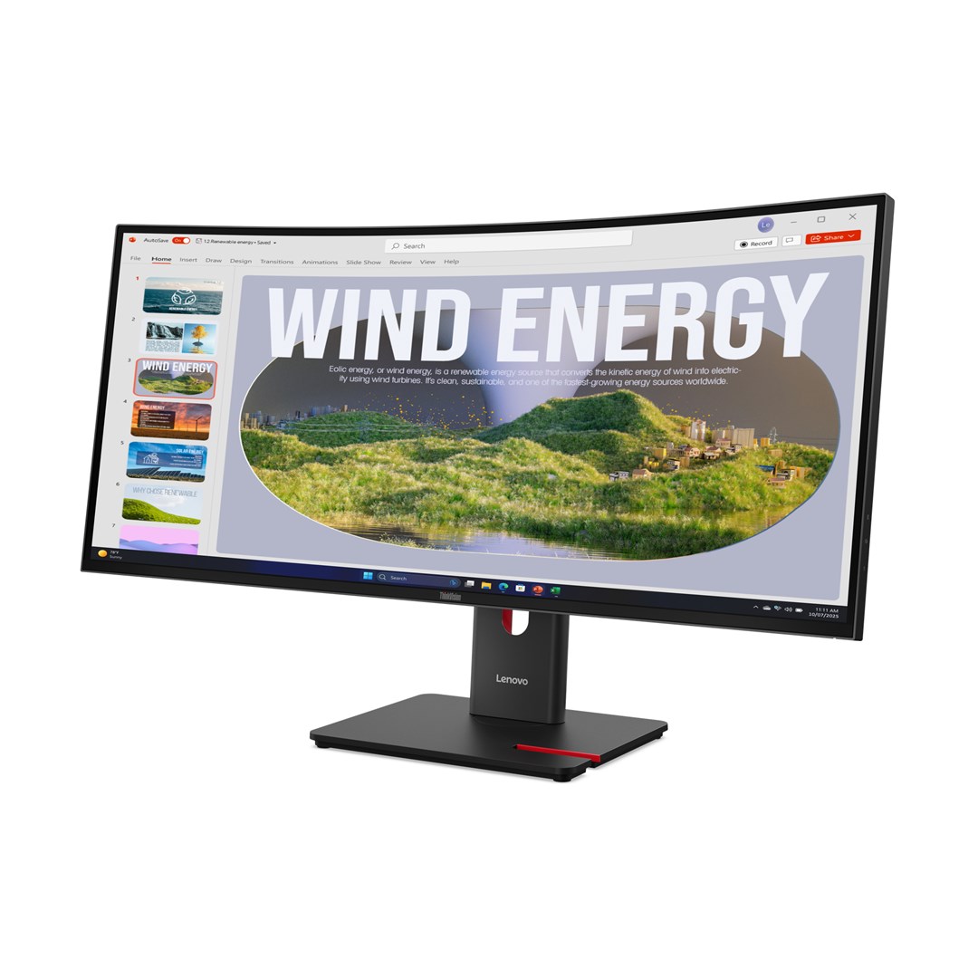 Lenovo ThinkVision T34WD-40 LED display 86.4 cm (34") 3440 x 1440 pixels Wide Quad HD Black Lenovo ThinkVision T34WD-40 LED display 86.4 cm (34") 3440 x 1440 pixels Wide Quad HD Black