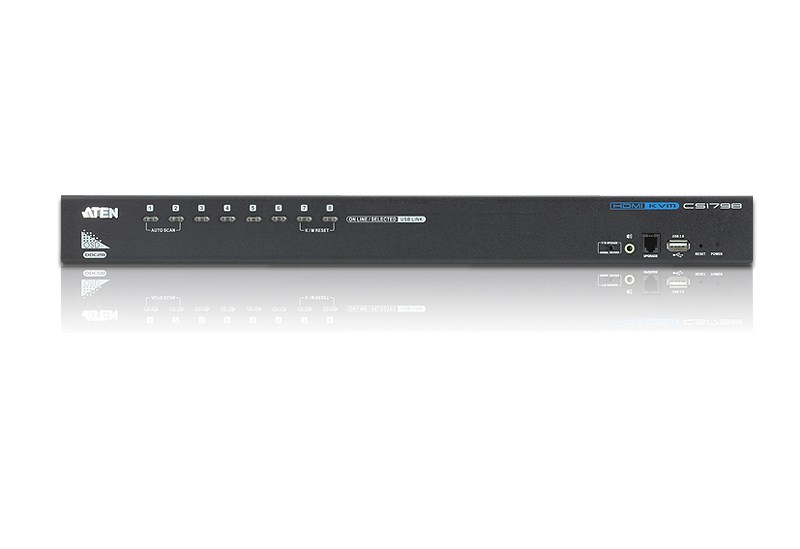 ATEN 8-Port USB - HDMI KVM Switch with USB Peripheral port ATEN 8-Port USB - HDMI KVM Switch with USB Peripheral port