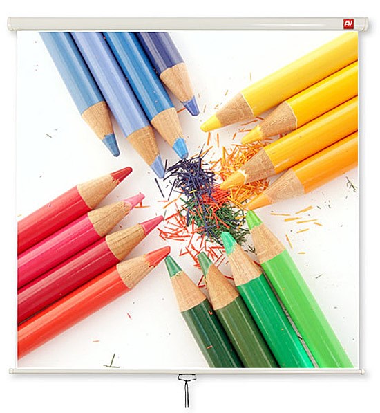 Avtek Wall Standard 200 projection screen 1:1 Avtek Wall Standard 200 projection screen 1:1