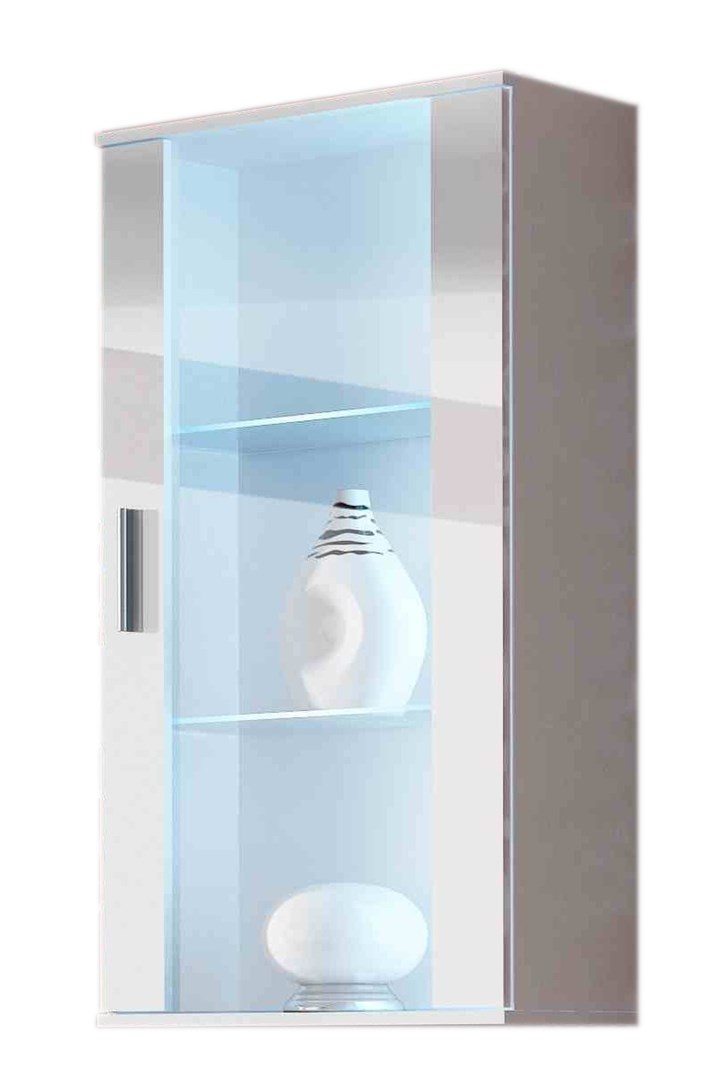 Cama hanging display cabinet SOHO white/white gloss Cama hanging display cabinet SOHO white/white gloss