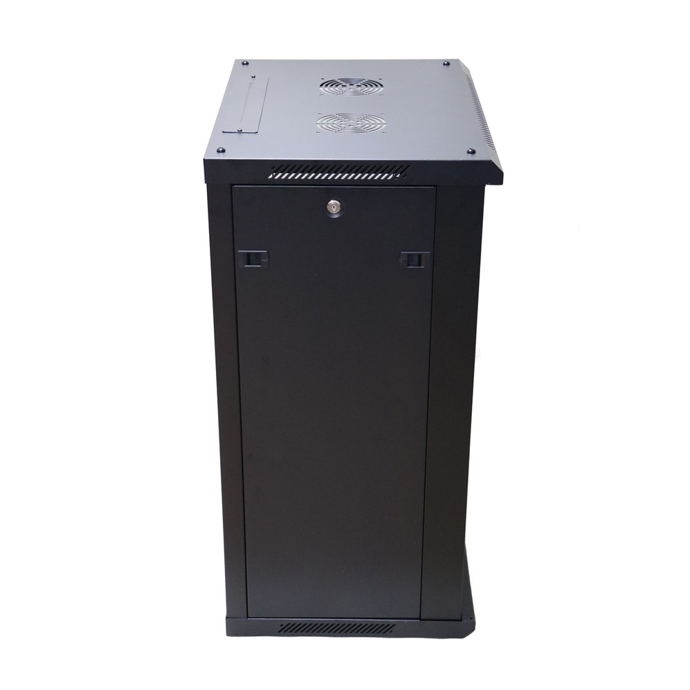 Extralink Rackmount cabinet 18U 600x450 Black wall mounted Extralink Rackmount cabinet 18U 600x450 Black wall mounted