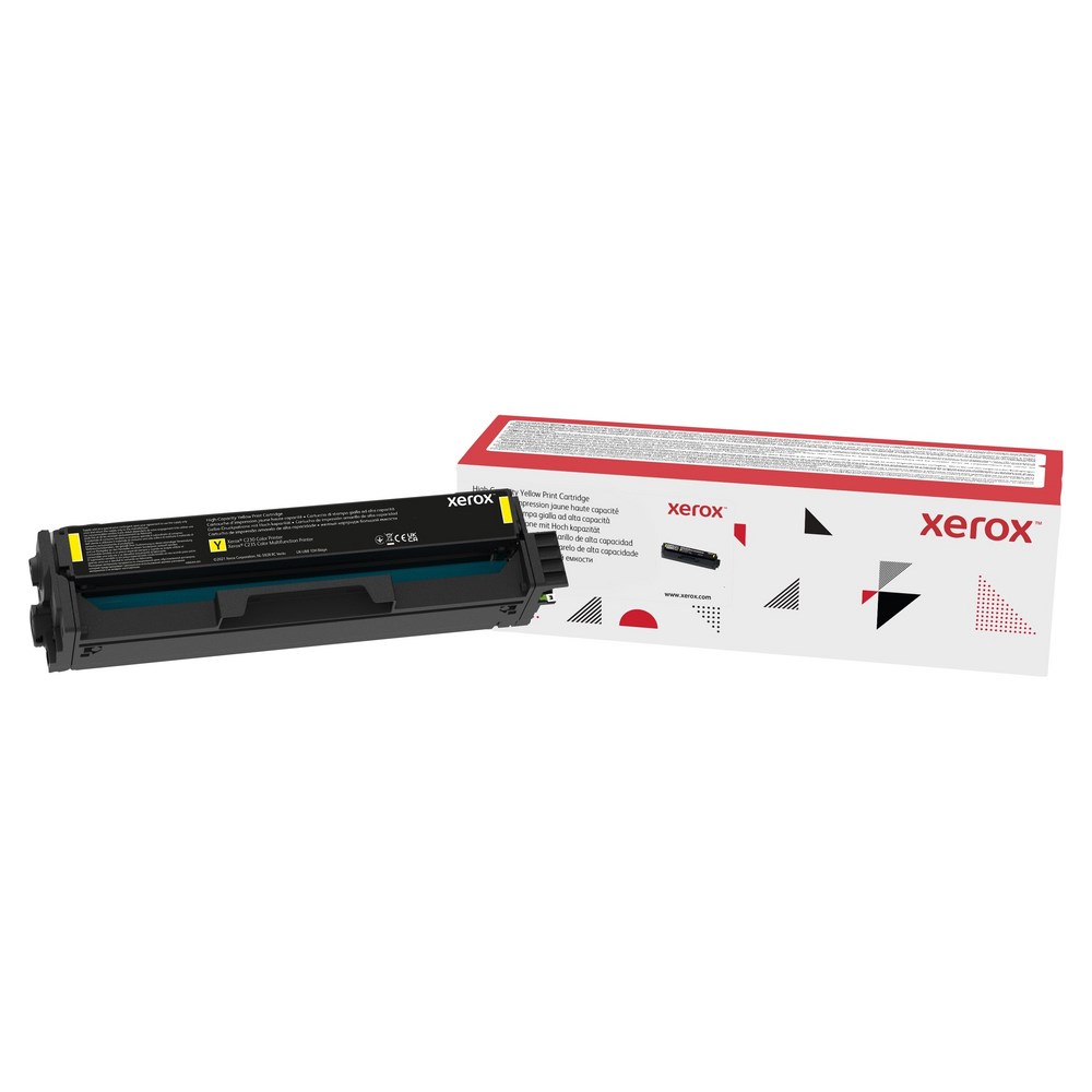 Xerox Genuine ® C230 Color Printer/C235 Color Multifunction Printer Yellow High capacity Toner Cartridge (2500 Pages) - 006R04394 Xerox Genuine ® C230 Color Printer/C235 Color Multifunction Printer Yellow High capacity Toner Cartridge (2500 Pages) - 006R04394