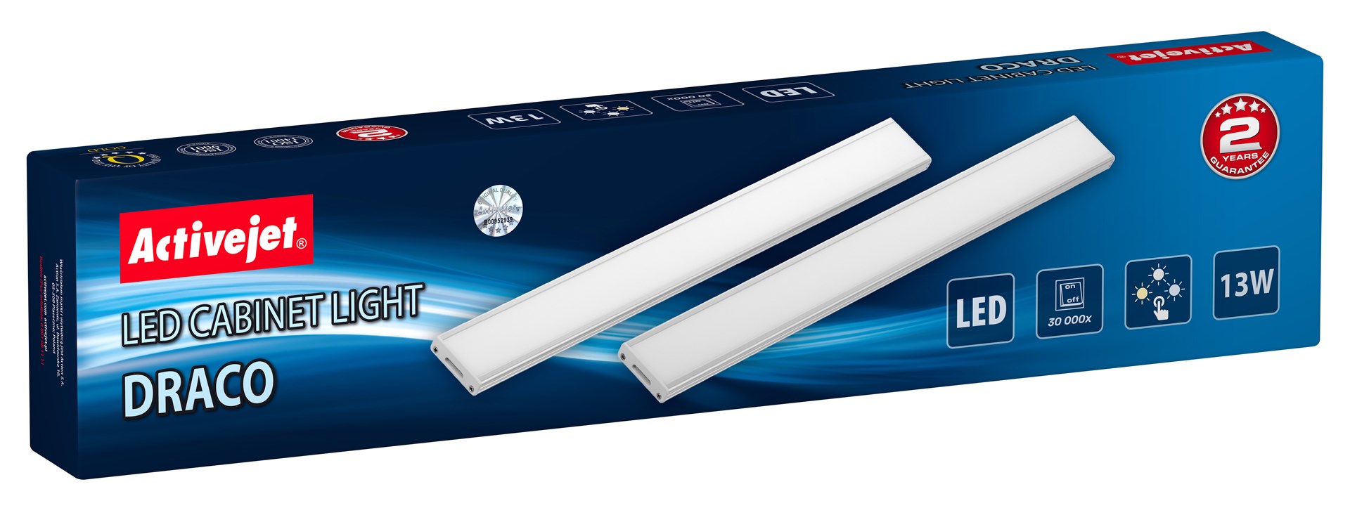 Activejet Set of LED under-cabinet lamps AJE-DRACO Activejet Set of LED under-cabinet lamps AJE-DRACO