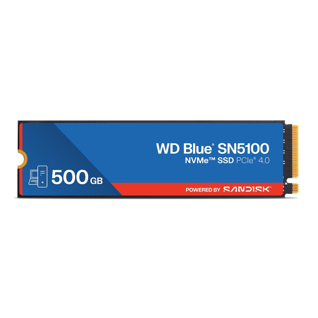 Western Digital 500GB WD Blue® SN5100 NVMe™ SSD Western Digital 500GB WD Blue® SN5100 NVMe™ SSD