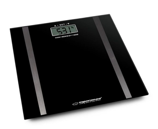 Esperanza EBS018K personal scale Rectangle Black Electronic personal scale Esperanza EBS018K personal scale Rectangle Black Electronic personal scale