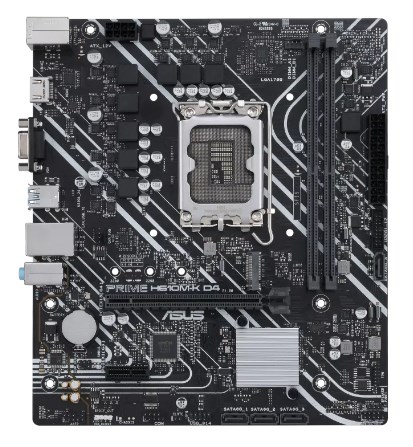 ASUS PRIME H610M-K D4 Intel H610 LGA 1700 micro ATX ASUS PRIME H610M-K D4 Intel H610 LGA 1700 micro ATX