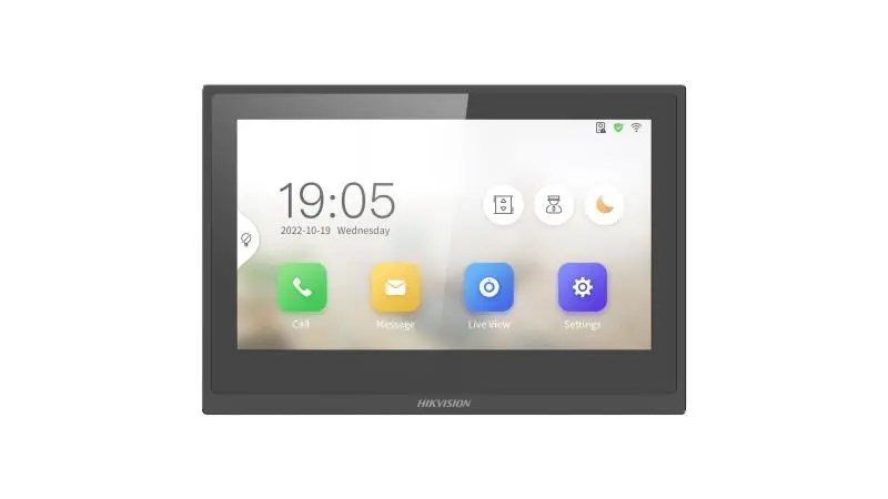 Hikvision 7" Touchscreen Indoorstation DS-KH6351-WTE1(O-STD) Hikvision 7" Touchscreen Indoorstation DS-KH6351-WTE1(O-STD)
