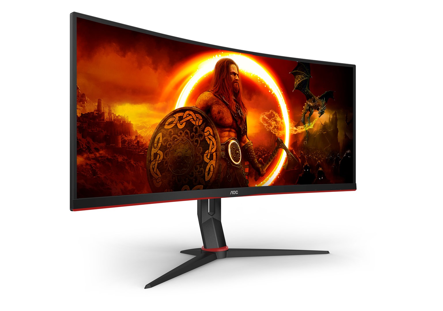 AOC Gaming CU34G2XP/BK skarm - WLED - AOC Gaming CU34G2XP/BK skarm - WLED -