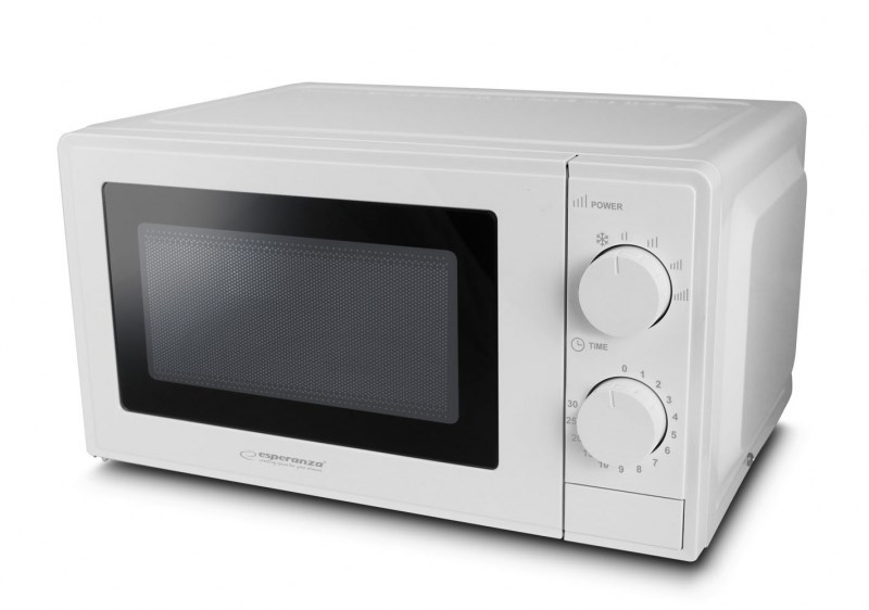 Esperanza ESTOFADO White Solo microwave Countertop 20 L 700 W Esperanza ESTOFADO White Solo microwave Countertop 20 L 700 W