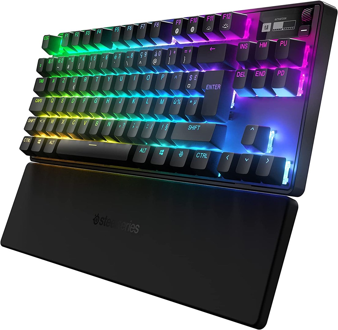 Steelseries Apex Pro TKL keyboard Gaming USB + RF Wireless + Bluetooth QWERTZ German Black Steelseries Apex Pro TKL keyboard Gaming USB + RF Wireless + Bluetooth QWERTZ German Black