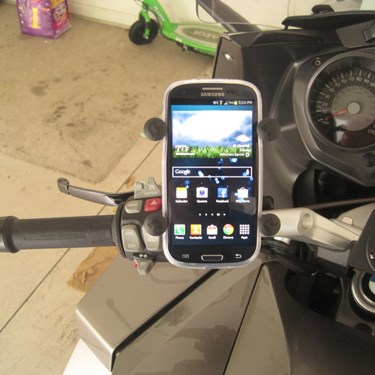 RAM Mounts X-Grip Phone Mount with Handlebar U-Bolt Base RAM Mounts X-Grip Phone Mount with Handlebar U-Bolt Base