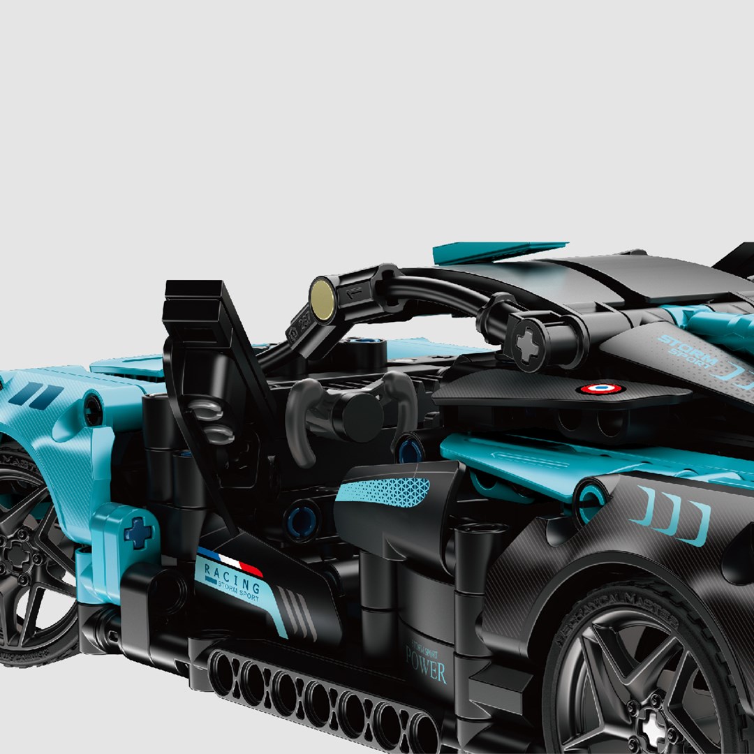 iM.Master RC Racing Car Blue 439 pieces iM.Master RC Racing Car Blue 439 pieces