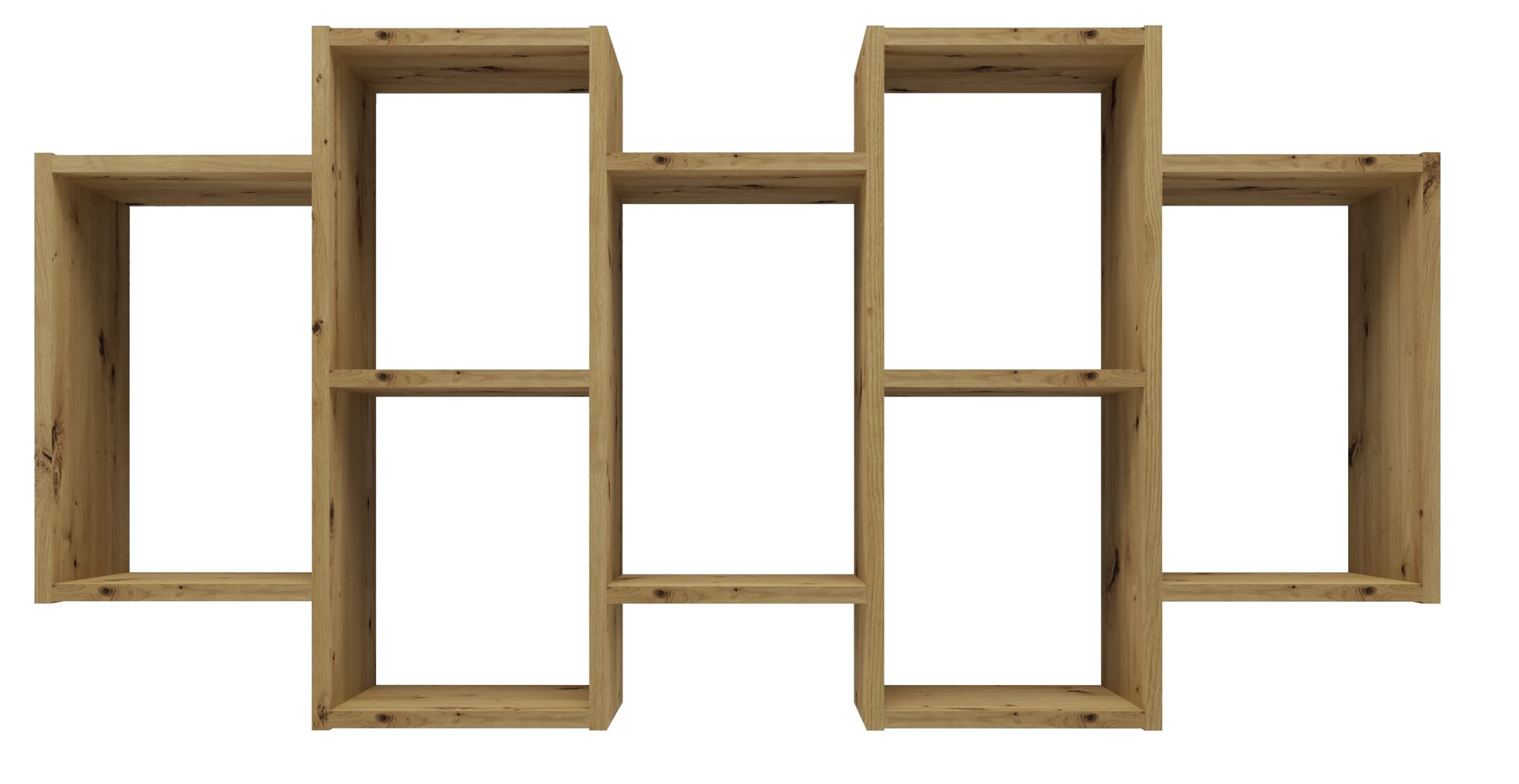Hanging bookcase Bilbao 7.0 Wall mounted shelves Oak Artisan Hanging bookcase Bilbao 7.0 Wall mounted shelves Oak Artisan