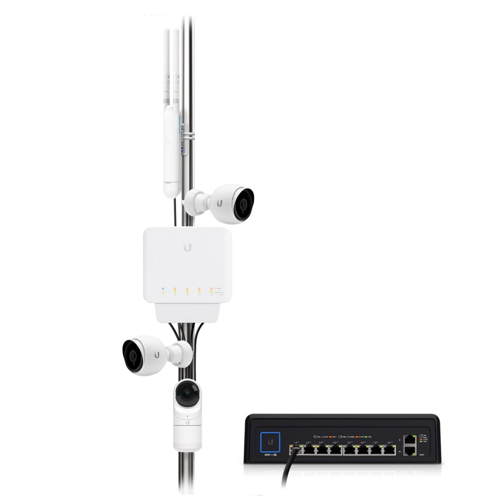 Ubiquiti UniFi Switch Flex (3-pack) Managed L2 Gigabit Ethernet (10/100/1000) Power over Ethernet (PoE) White Ubiquiti UniFi Switch Flex (3-pack) Managed L2 Gigabit Ethernet (10/100/1000) Power over Ethernet (PoE) White