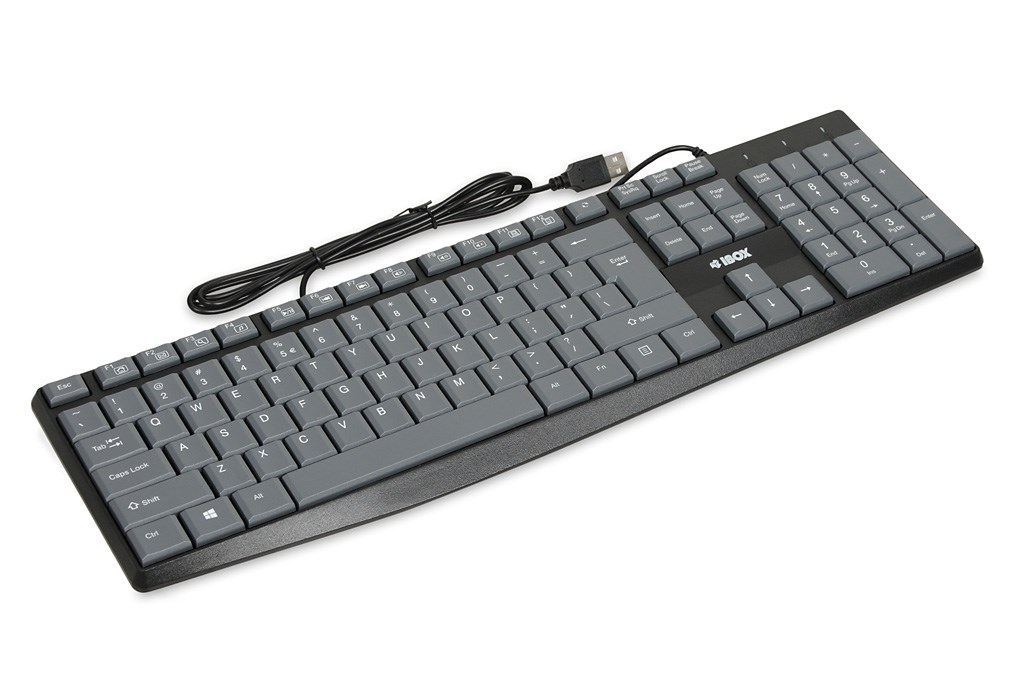 iBOX Eris USB Keyboard, Gray/Black iBOX Eris USB Keyboard, Gray/Black