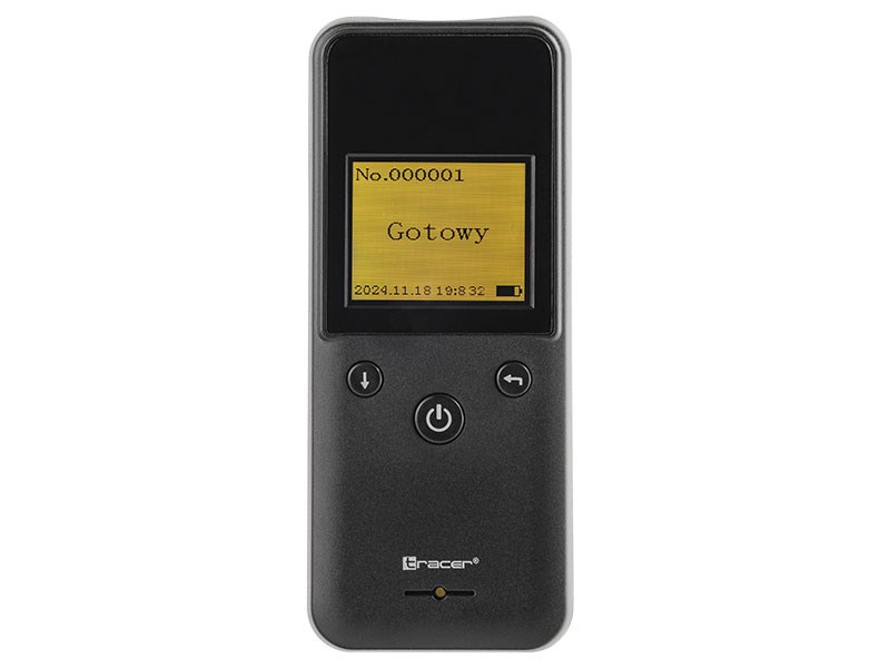 Tracer BreathEZ-2B Semiconductor Breathalyser, Black Tracer BreathEZ-2B Semiconductor Breathalyser, Black