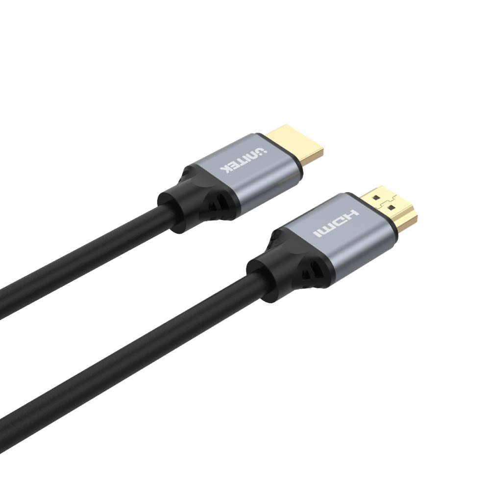 UNITEK C138W HDMI cable 2 m HDMI Type A (Standard) Black, Grey UNITEK C138W HDMI cable 2 m HDMI Type A (Standard) Black, Grey