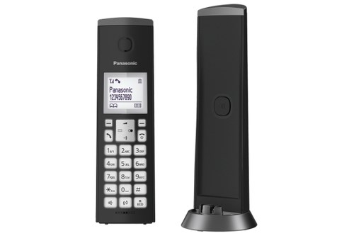 Panasonic KX-TGK210FXB telephone DECT telephone Caller ID Black Panasonic KX-TGK210FXB telephone DECT telephone Caller ID Black