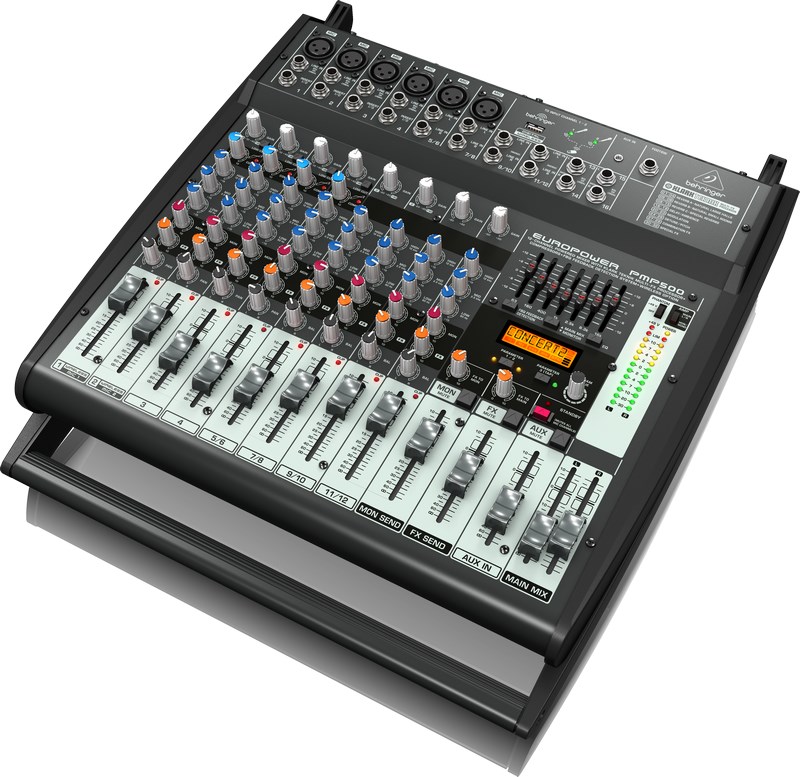 Behringer PMP500 audio mixer 12 channels 20 - 20000 Hz Behringer PMP500 audio mixer 12 channels 20 - 20000 Hz
