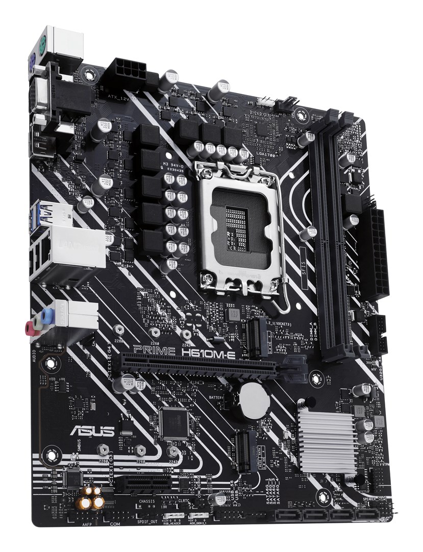 ASUS PRIME H610M-E-CSM Intel H610 LGA 1700 micro ATX ASUS PRIME H610M-E-CSM Intel H610 LGA 1700 micro ATX