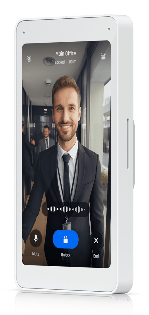 Ubiquiti UA-Intercom-Viewer | Monitor for UniFi Access door intercom | 5" touch, PoE power supply Ubiquiti UA-Intercom-Viewer | Monitor for UniFi Access door intercom | 5" touch, PoE power supply