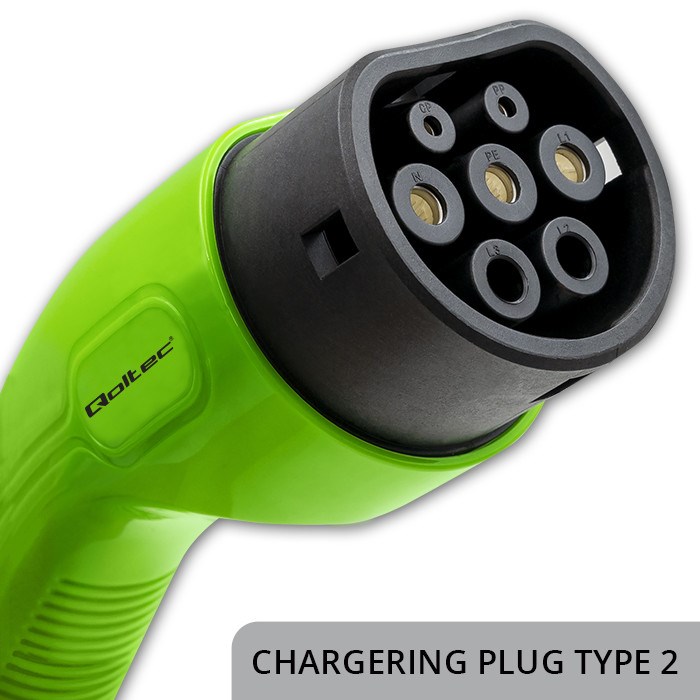 Qoltec Mobile EV Car Charger Adjustable 2in1 Type2 | 3.5kW | 230V | Wi-Fi | LCD | Portable | Wallbox | 5m Qoltec Mobile EV Car Charger Adjustable 2in1 Type2 | 3.5kW | 230V | Wi-Fi | LCD | Portable | Wallbox | 5m