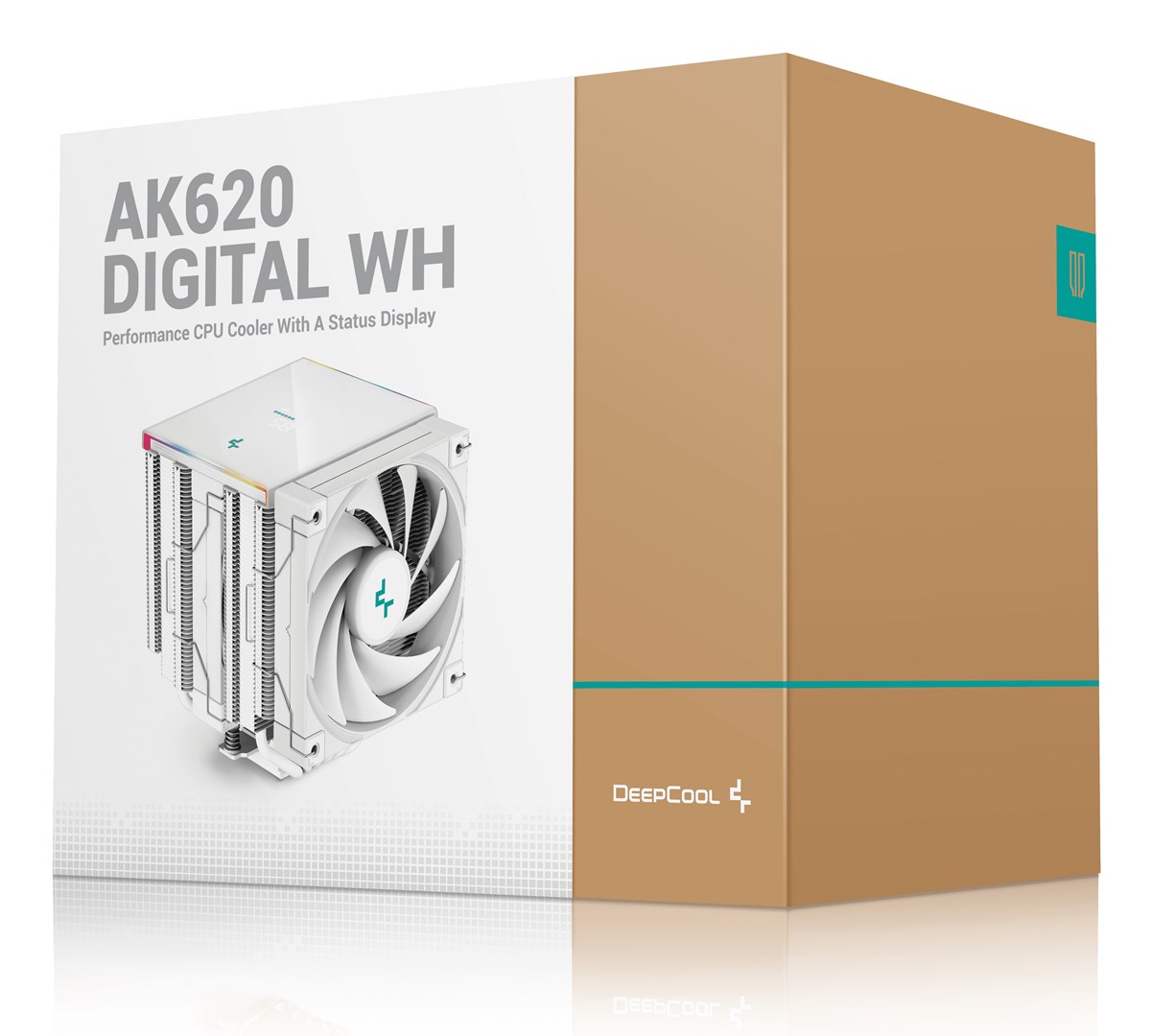 DeepCool AK620 Digital WH Processor Air cooler 12 cm White 1 pc(s) DeepCool AK620 Digital WH Processor Air cooler 12 cm White 1 pc(s)