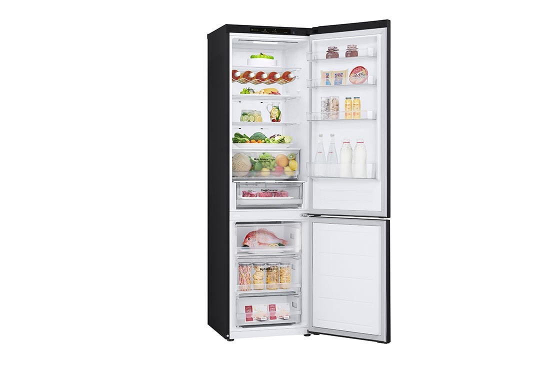LG GBV5240DEP fridge-freezer Freestanding 387 L D Black LG GBV5240DEP fridge-freezer Freestanding 387 L D Black
