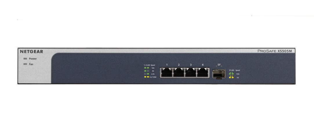 NETGEAR XS505M - switch - 5 porte - ik NETGEAR XS505M - switch - 5 porte - ik