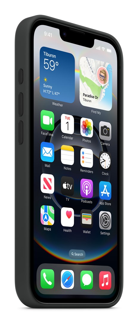 Apple MD3N4ZM/A mobile phone case 15.5 cm (6.1") Cover Black Apple MD3N4ZM/A mobile phone case 15.5 cm (6.1") Cover Black