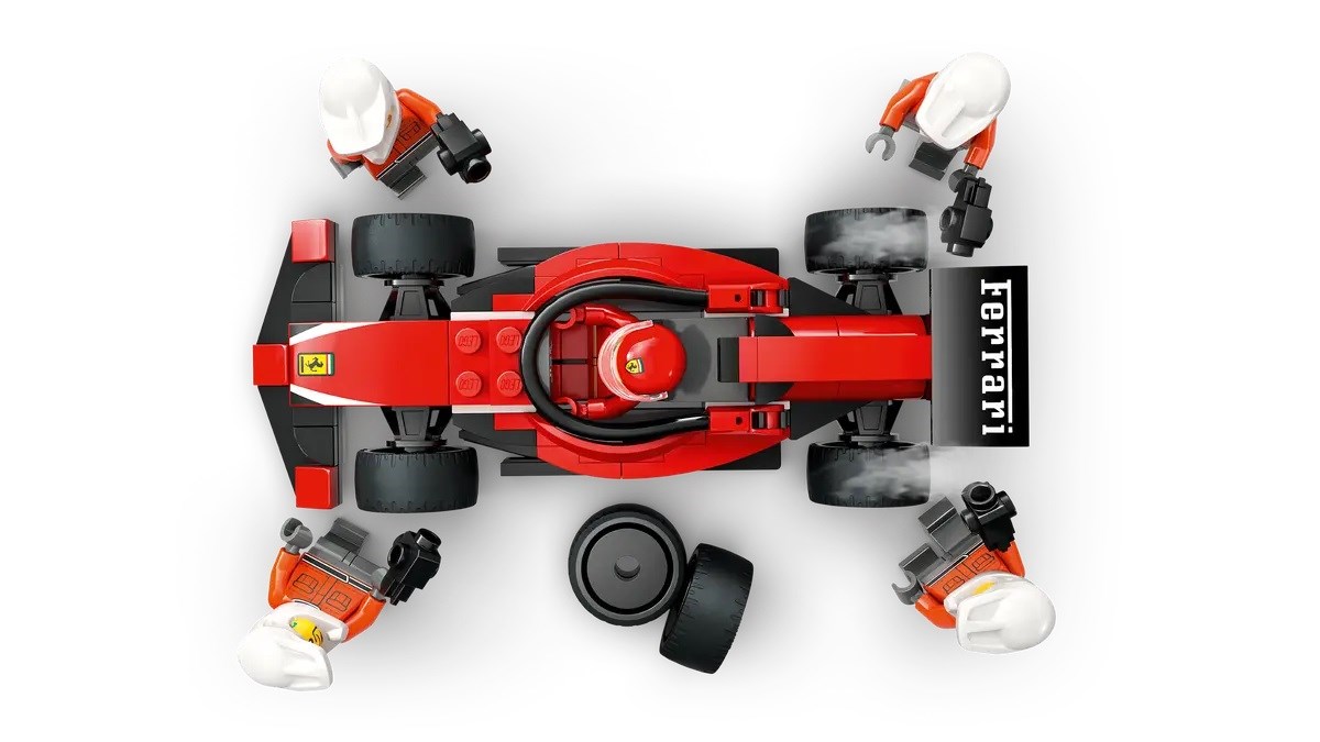 LEGO CITY 60443 F1 - Pit Stop & Pit Crew with Ferrari Car LEGO CITY 60443 F1 - Pit Stop & Pit Crew with Ferrari Car