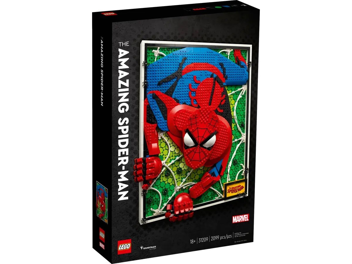 LEGO ART 31209 THE AMAZING SPIDER-MAN LEGO ART 31209 THE AMAZING SPIDER-MAN