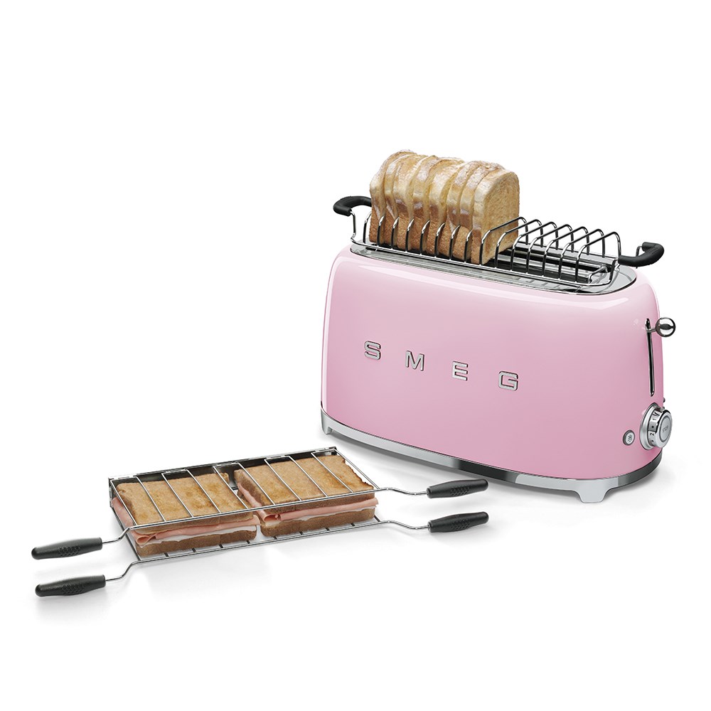 Smeg 50's Style Toaster TSF02PKEU Pink Smeg 50's Style Toaster TSF02PKEU Pink