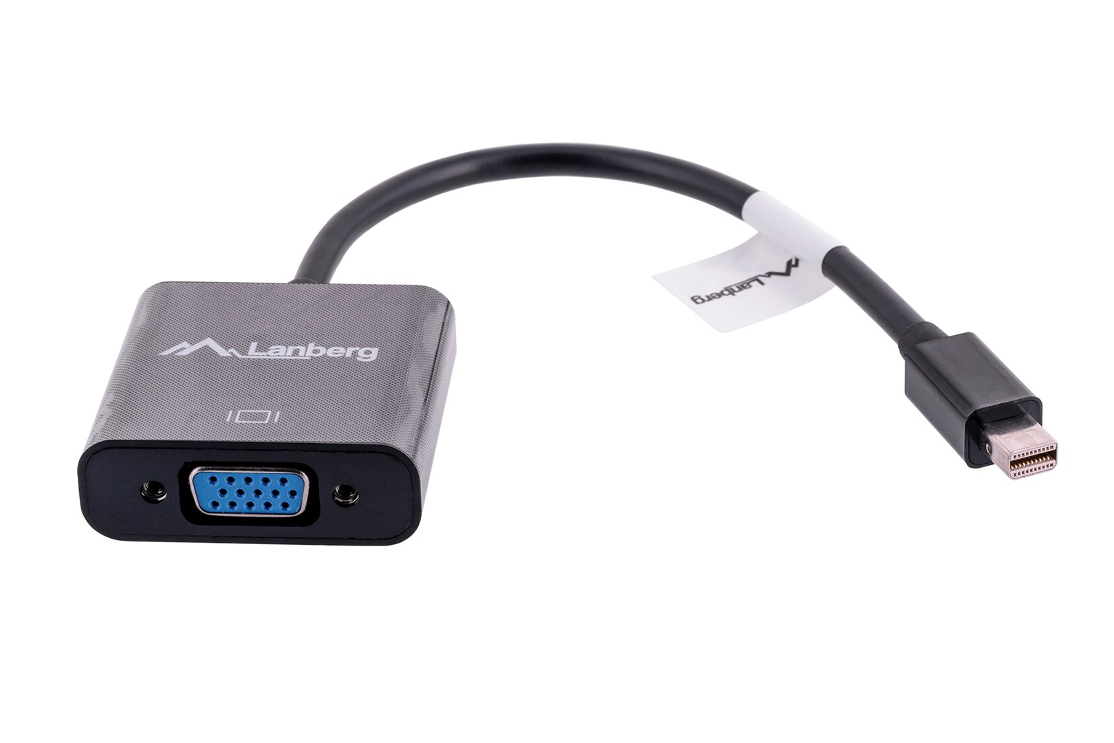 Lanberg AD-0006-BK video cable adapter 0.2 m VGA (D-Sub) Mini DisplayPort Black Lanberg AD-0006-BK video cable adapter 0.2 m VGA (D-Sub) Mini DisplayPort Black