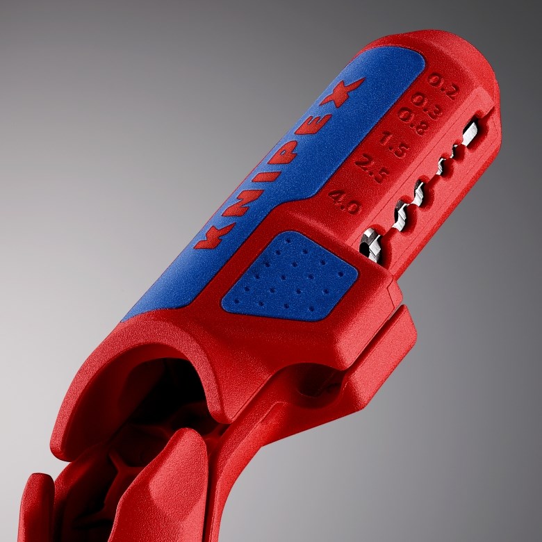 Knipex ErgoStrip cable stripper Blue, Red Knipex ErgoStrip cable stripper Blue, Red