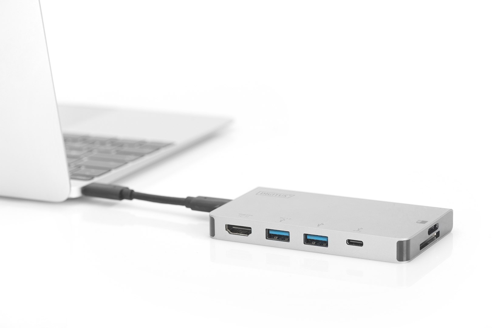 Digitus USB Type-C™ Multiport Travel Dock, 6 Port Digitus USB Type-C™ Multiport Travel Dock, 6 Port