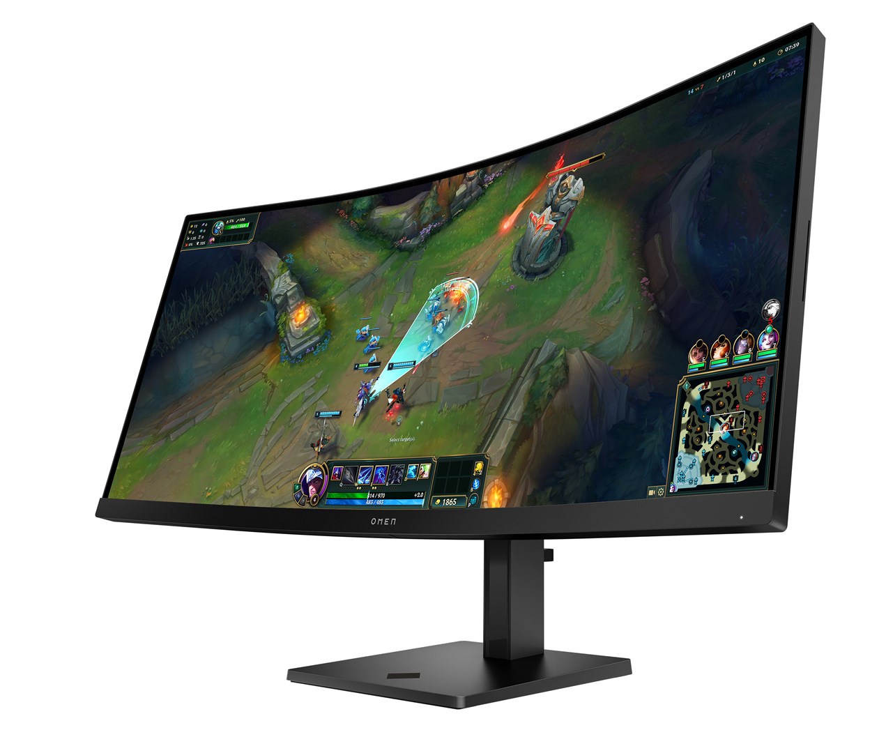 HP OMEN 34 inch WQHD 180Hz Curved Gaming Monitor - 34c G2 HP OMEN 34 inch WQHD 180Hz Curved Gaming Monitor - 34c G2