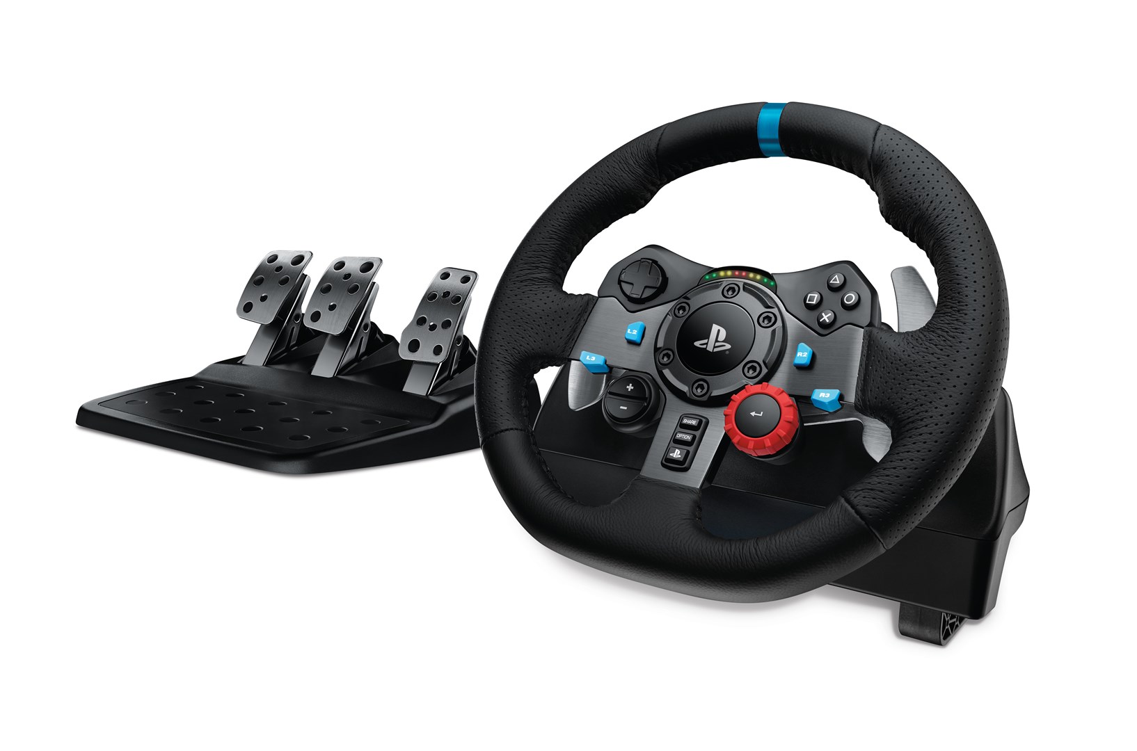 Logitech G G29 Steering wheel + Pedals Playstation 3,PlayStation 4 Analogue USB 2.0 Black Logitech G G29 Steering wheel + Pedals Playstation 3,PlayStation 4 Analogue USB 2.0 Black